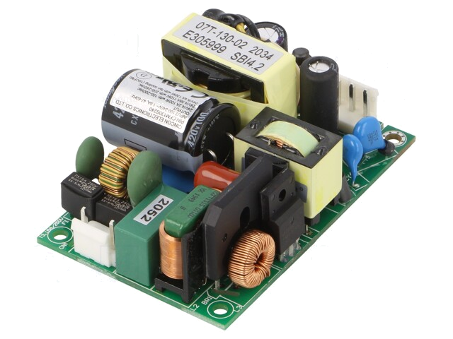 Voedingseenheid: schakelende; open; 130W; 80÷264VAC; 24VDC; 4,2A Voedingseenheid: schakelende; open; 130W; 80÷264VAC; 24VDC; 4,2A